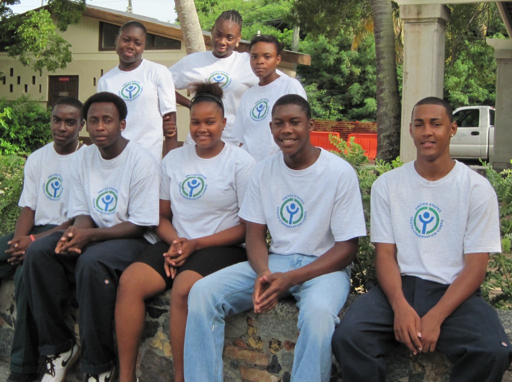 Park Worker Glen Sprauve says this year's YCC bunch (pictured) is the "best crew in the past six years."