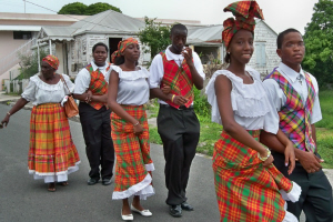 Emancipation Parade dancers from Educational Complex.