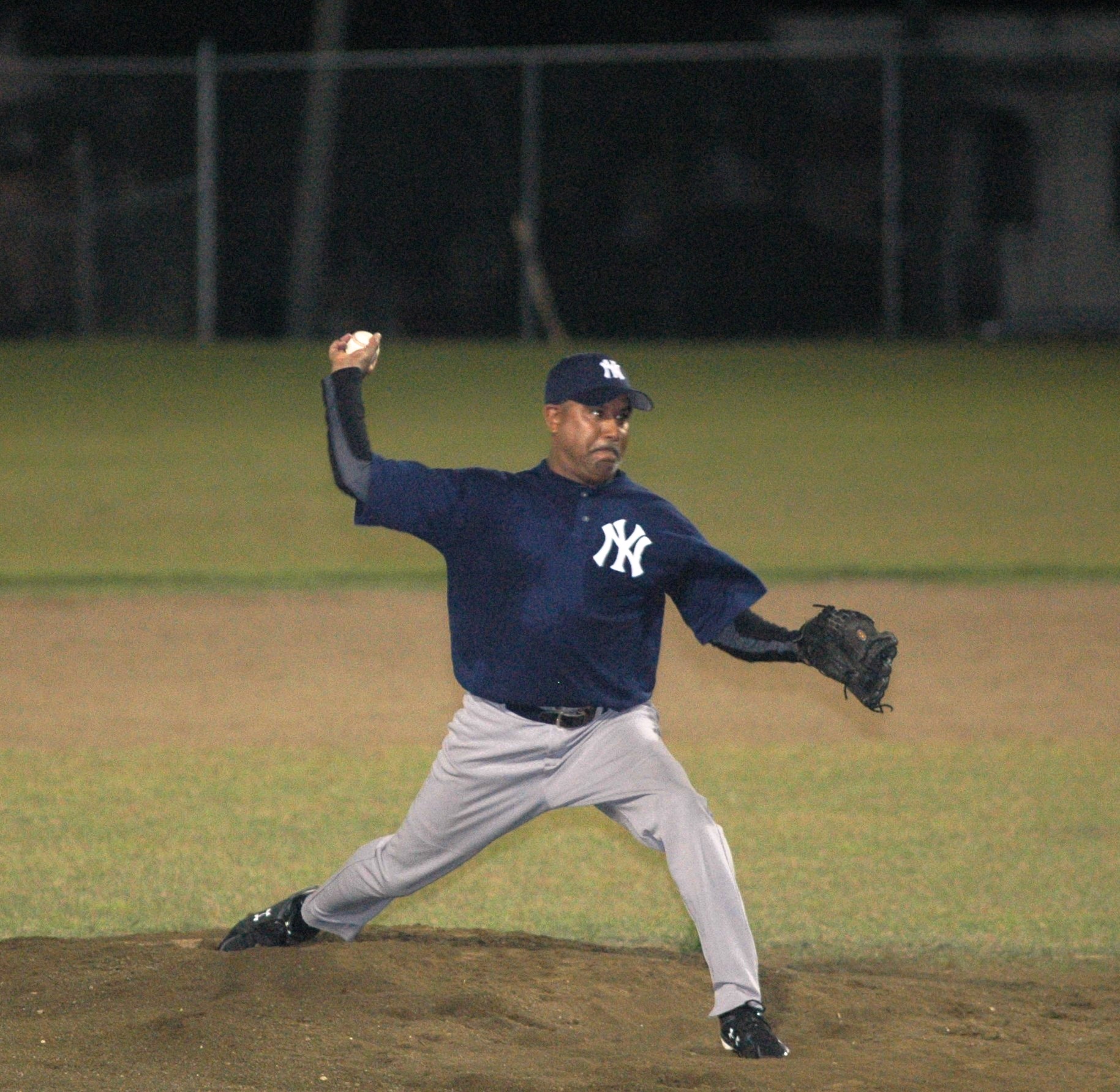 Yankees veteran hurler Malcolm “Mousy” McGregor pitched six strong innings.