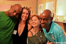 "Dream in Green's" (from left) Eric Browne, Kimberly Young, Priscilla Hintz and Lamont Blake.