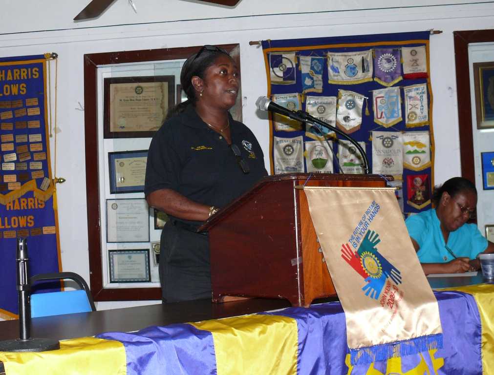 Trained in earthquake response, Christopher urged Crucians to have an emergency plan in place in the event of an earthquake or tsunami.