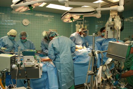 The JFL cardiovascular team, along with the visiting medical team from the Lillehei Heart Institute of the University of Minnesota, perform the first open-heart surgery in the territory.