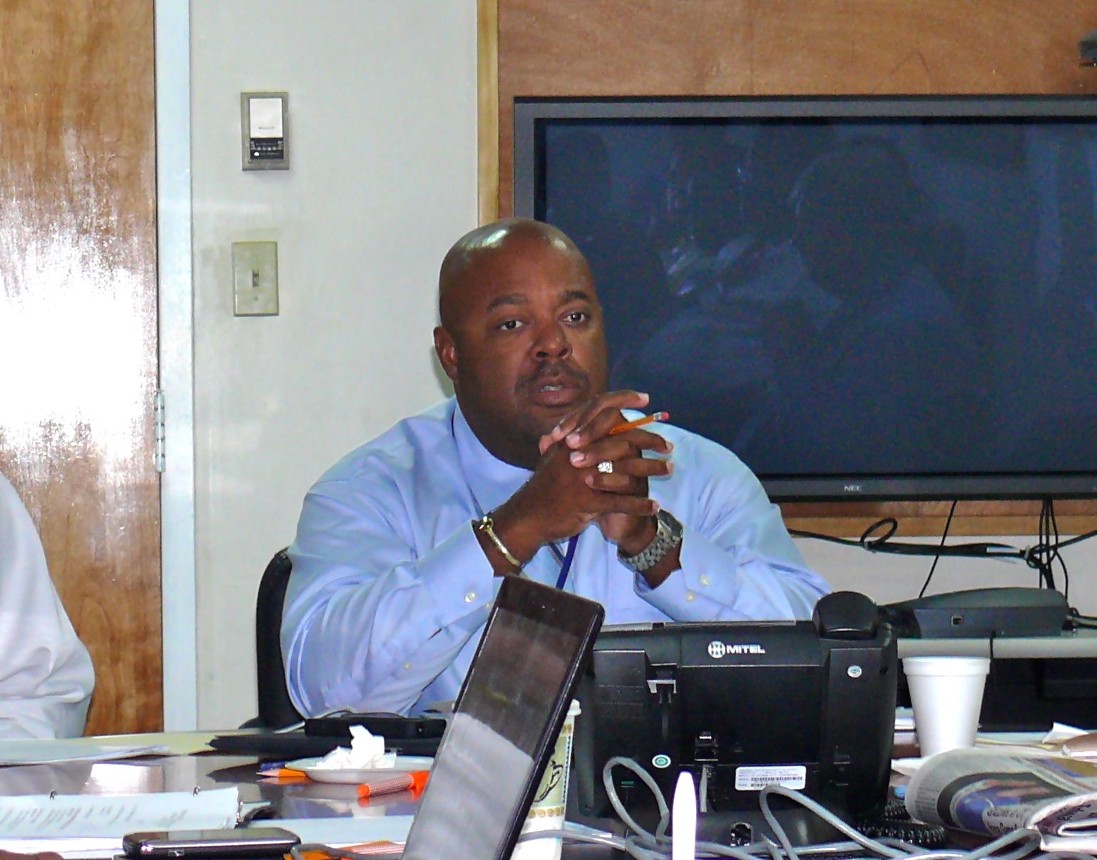 WAPA Executive Director Hugo Hodge Jr. was optimistic that the electricity outlook for St. Thomas would soon improve.