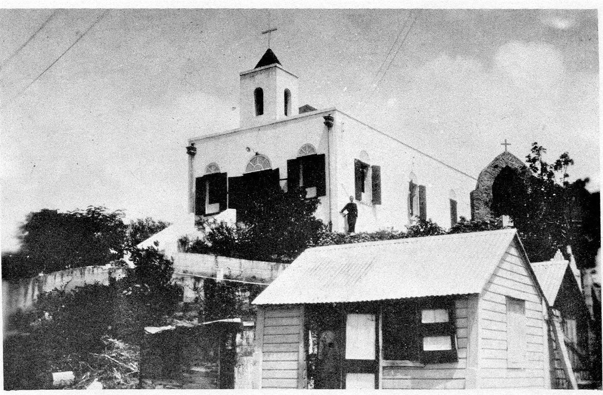 The original chapel in the 1920s.