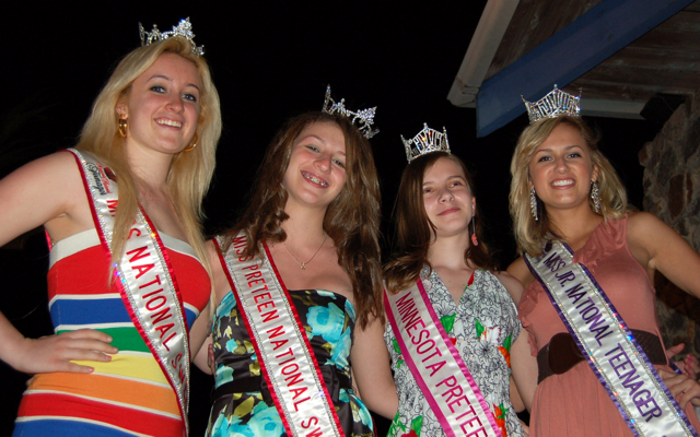 From left, Erika Rech, Angelina Rizzuto, Michelle Bergh, and Michelle Robichaud.