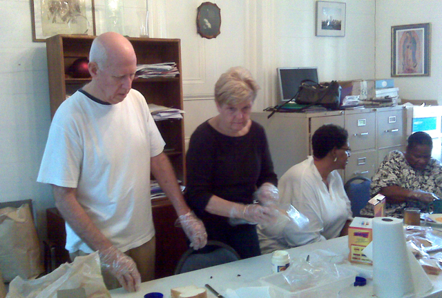 Volunteers prepare for the biannual homeless count. (Photo Courtesy of Catholic Charities of the Virgin Islands)