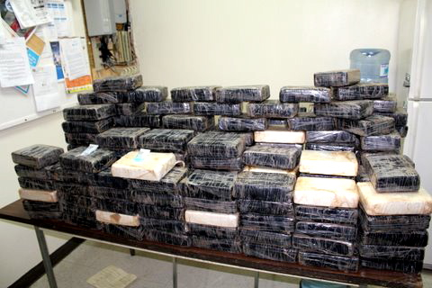 The seized cocaine has an estimated street value of roughly $6 million, according to law enforcement officials.
