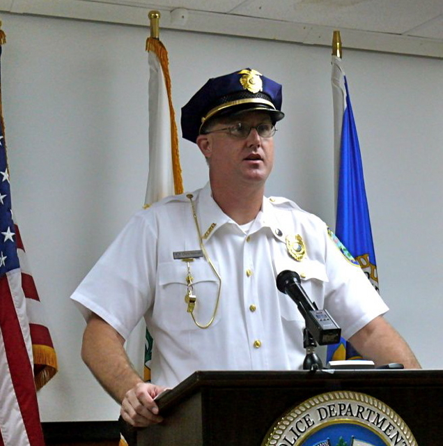 St. Croix Police Chief Chris Howell (2010 file photo)