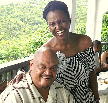 Dr. Lorna Young-Wright and her brother, Lamont Young.
