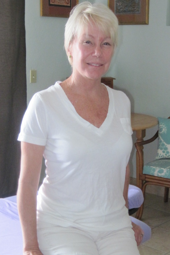 Vicki Uzzell says she learned about rolfing in Boulder, Colo.