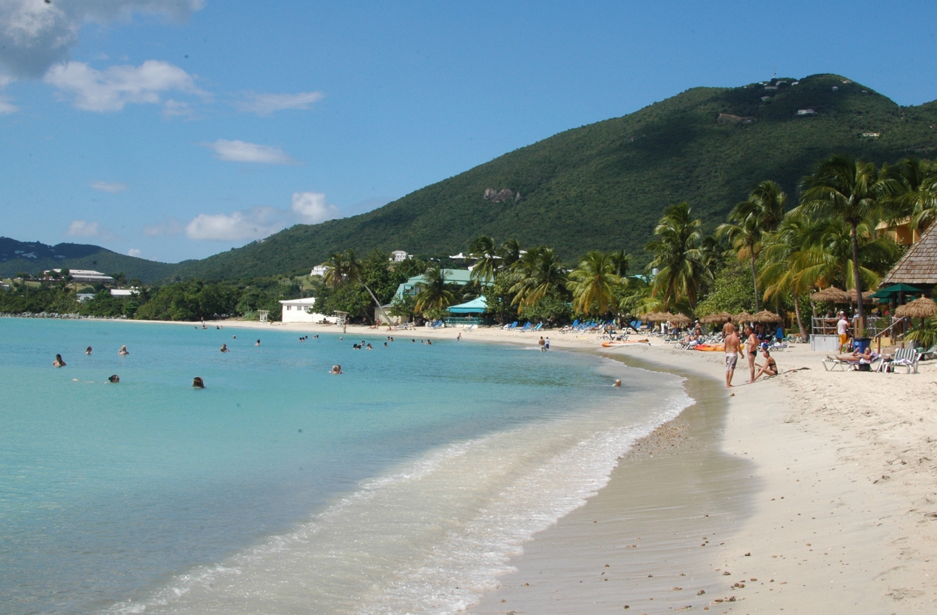 Lindbergh Bay on St. Thomas is one of four beaches across the territory to earn the international Blue Flag certification.