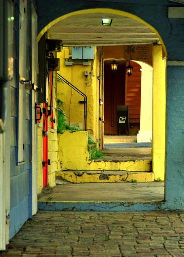 A Christiansted walkway. (Jackie Leedy photo)