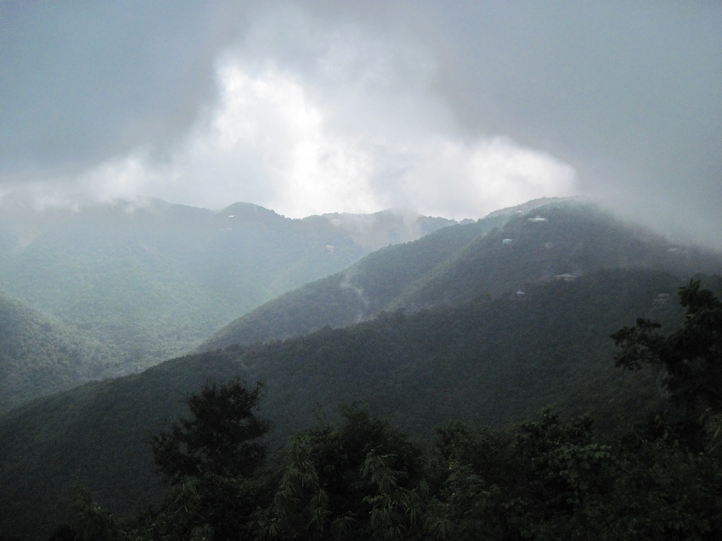 Cloudy skies at Bordeaux, St. John (Photo Lynda Lohr)