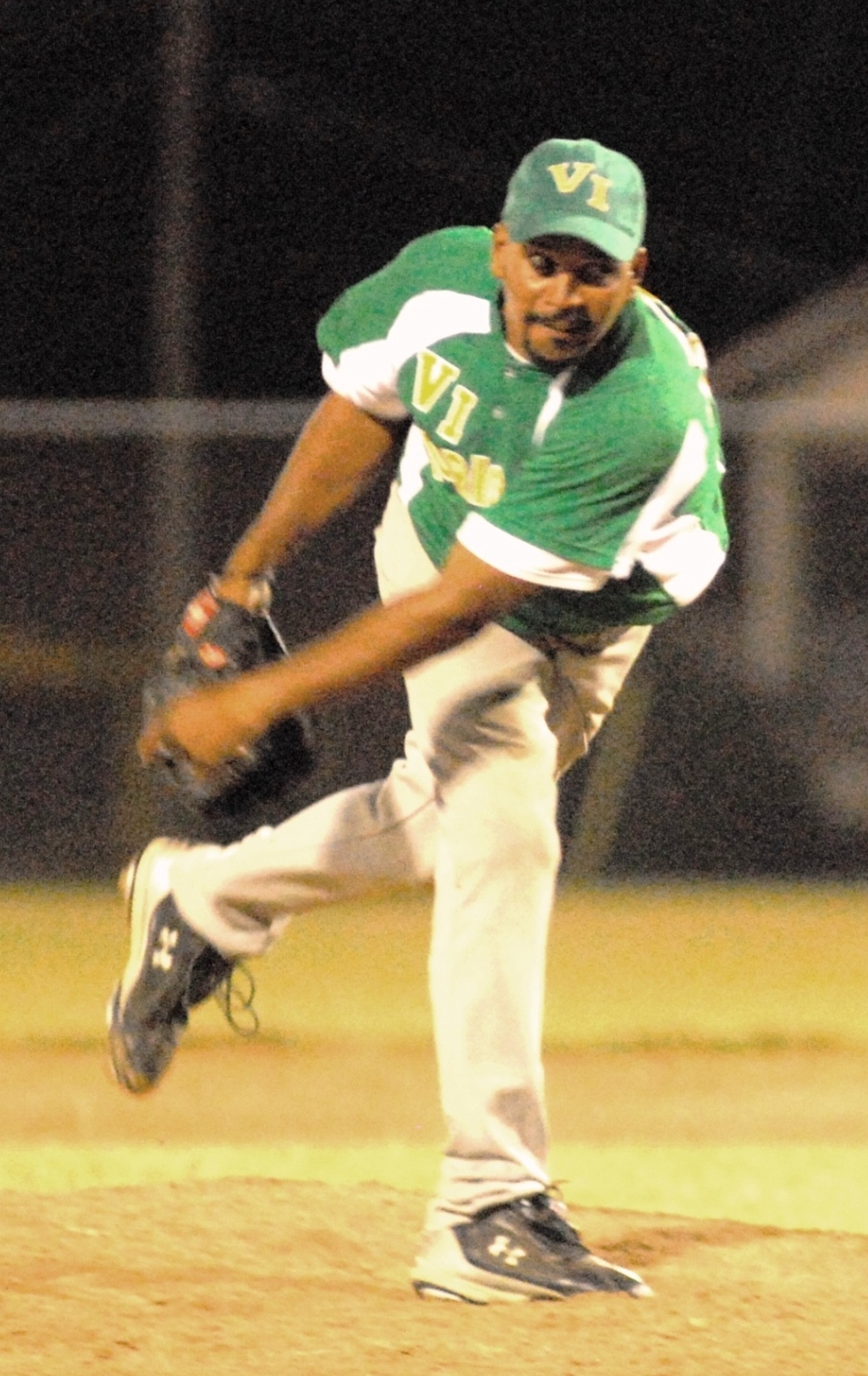 The 40 Plus Hurricanes' Geronimo Newton. The 40 Plus Hurricanes' Geronimo Newton.