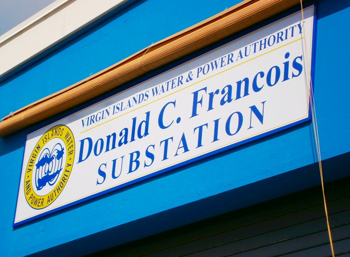 Substation sign.