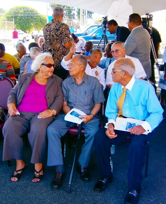 From left, Faye Francois, brother Pedrito Francois and Donald C. Francois. From left, Faye Francois, brother Pedrito Francois and Donald C. Francois.