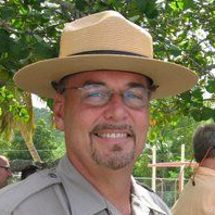 Former V.I. National Park Superintendent Mark Hardgrove, who retired in August.