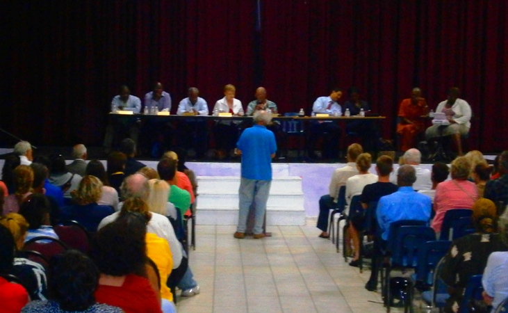 Supporters and opponents testified at CZM Board meeting on Thursday.