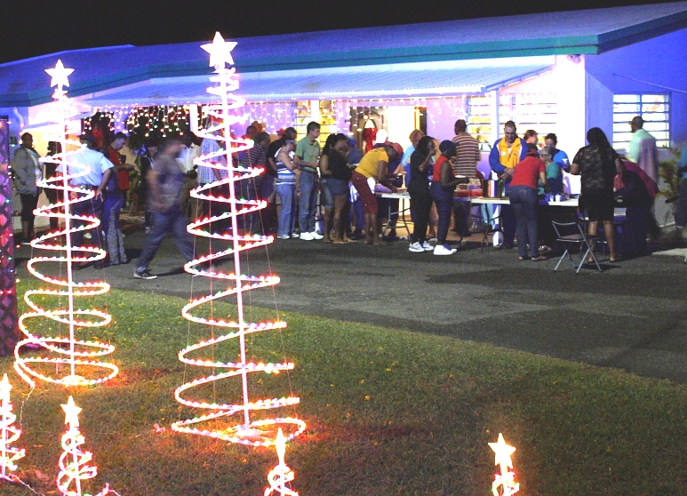 Revelers stopped at house parties along the way to recharge their batteries with salt fish and bush tea.