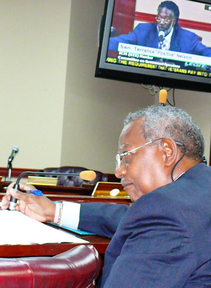 Morris Moorehead testifies at Government Operations Committee. 