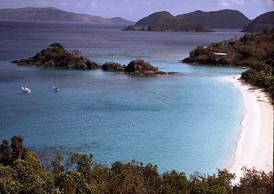 Trunk Bay on St. John was one of five territory beaches given a Blue Flag rating.