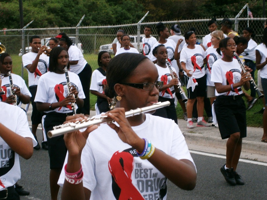 Kean sophomore flutist Sherin Emmanuel said, "It was great participating in a nationwide event."