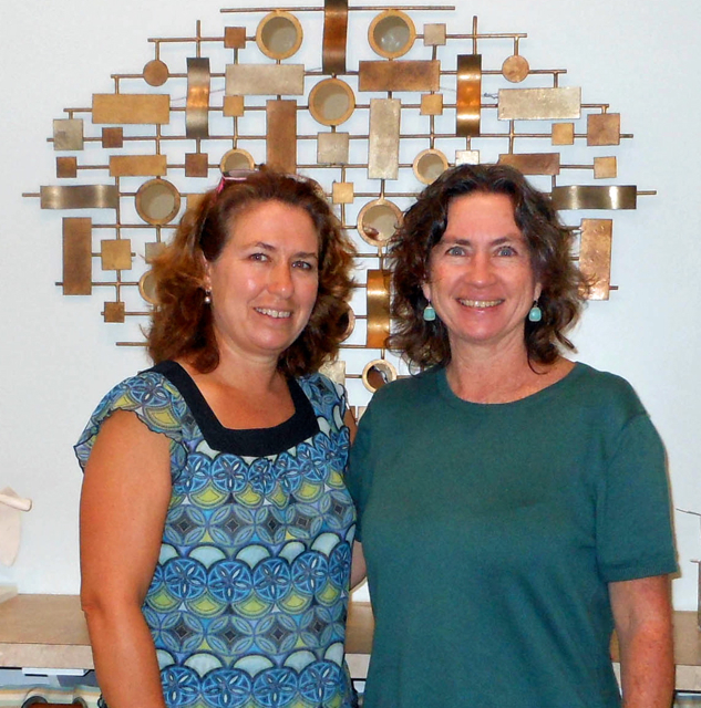Synergy owners Bonnie Barr-O'Rourke, left, and Eileen Short.