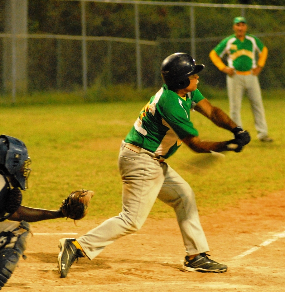 Raymond Cintron at bat for the Hurricanes Wednesday. 