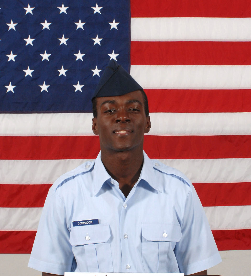 Air Force Airman Nathaniel Commodore 