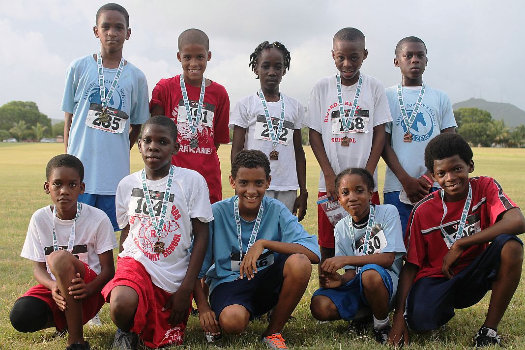 4H/V.I. Pace Runners Week 2 -- Elementary Boys Medal Winners
