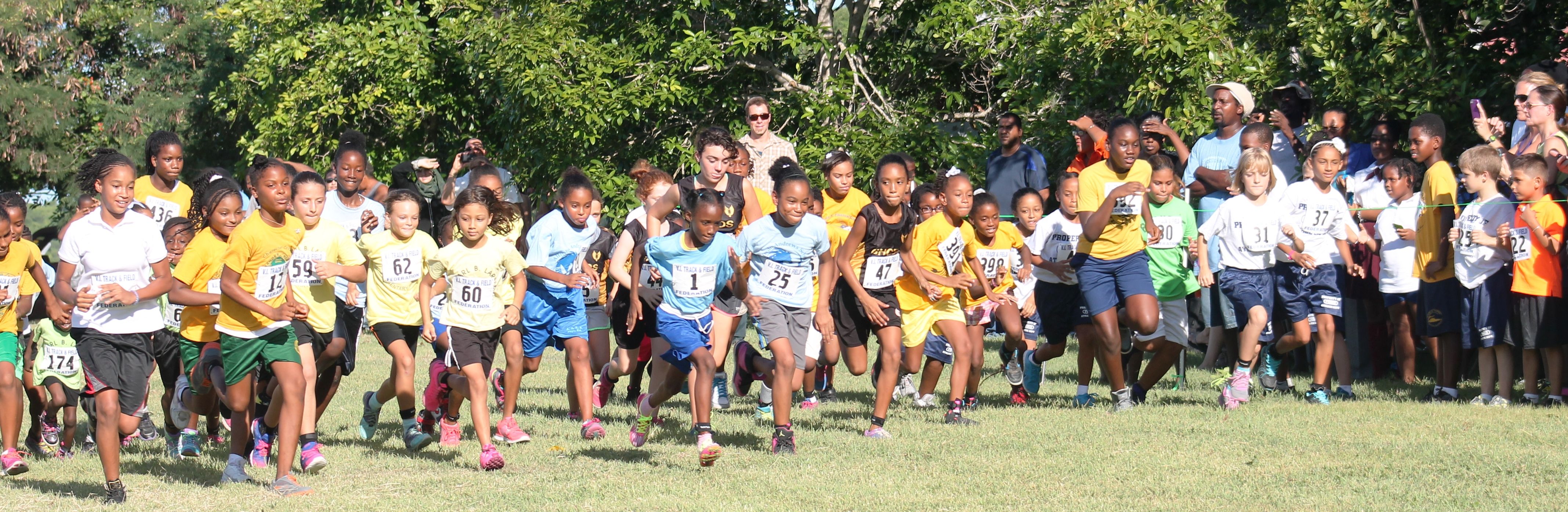 Cross-Country Elementary School Girls Race