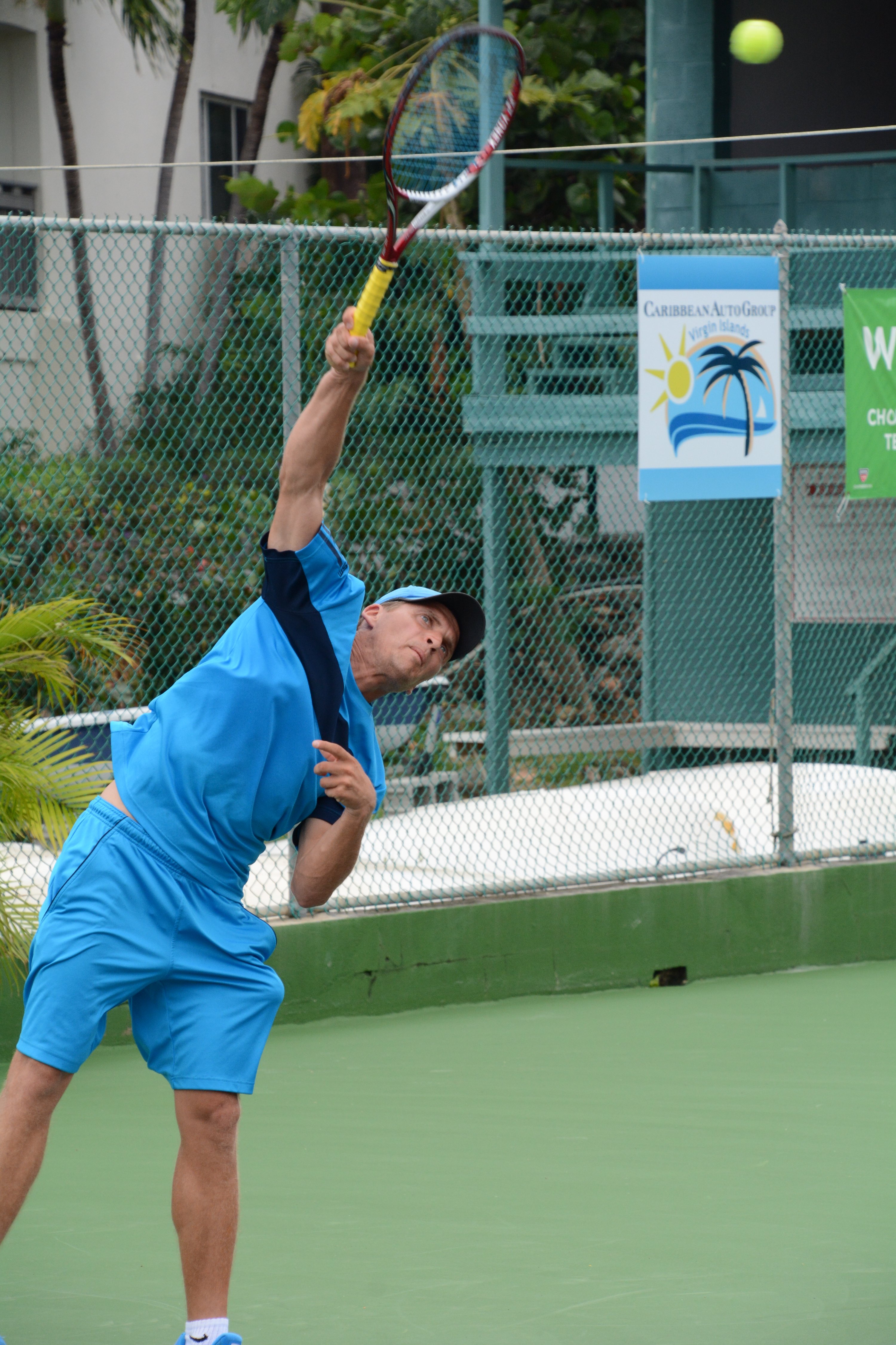 Latvian Adrians Zguns won the Mens Open Singles. (Credit - Dean Barnes)