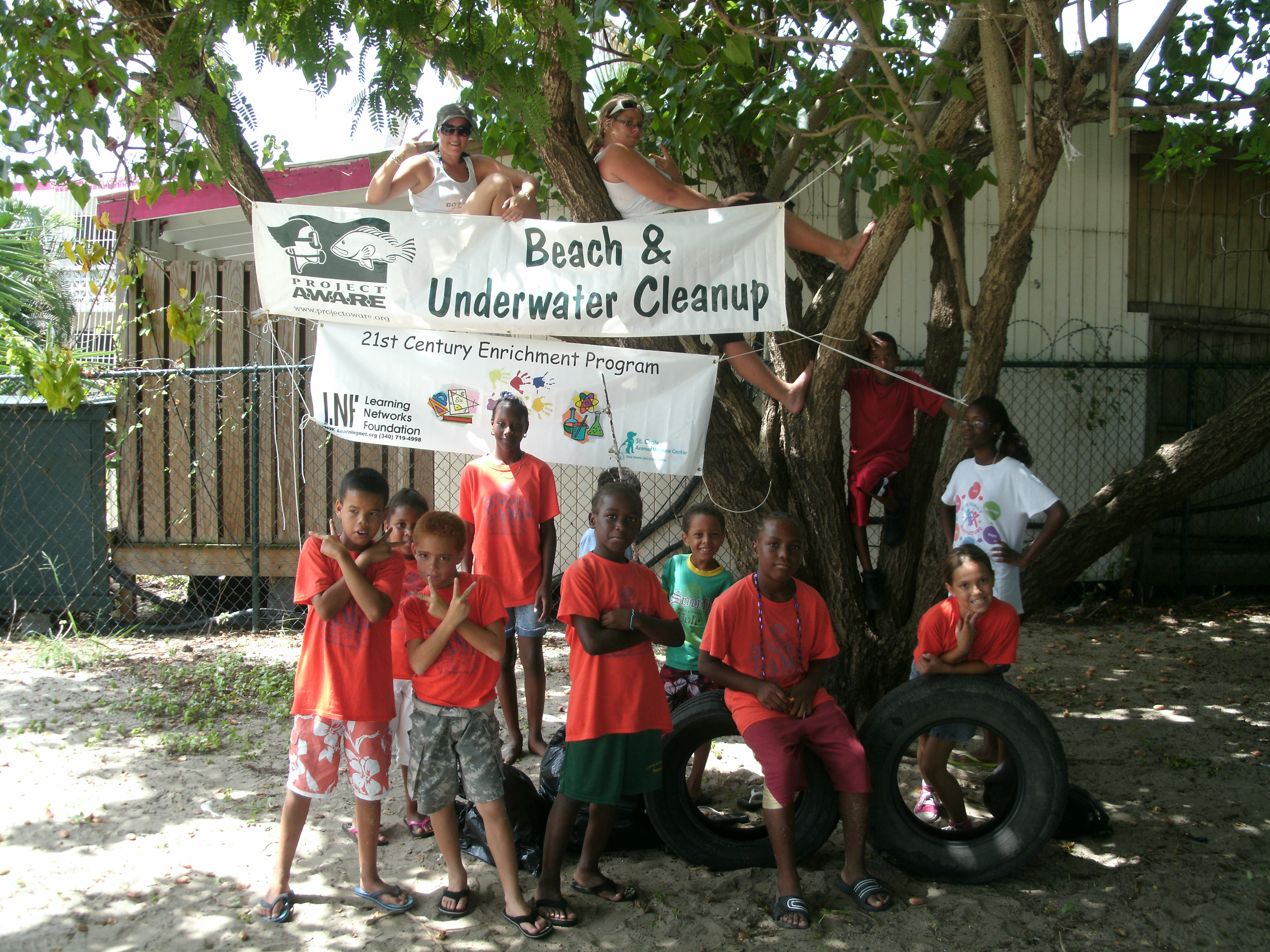 Boys and Girls Club West performs beach clean up