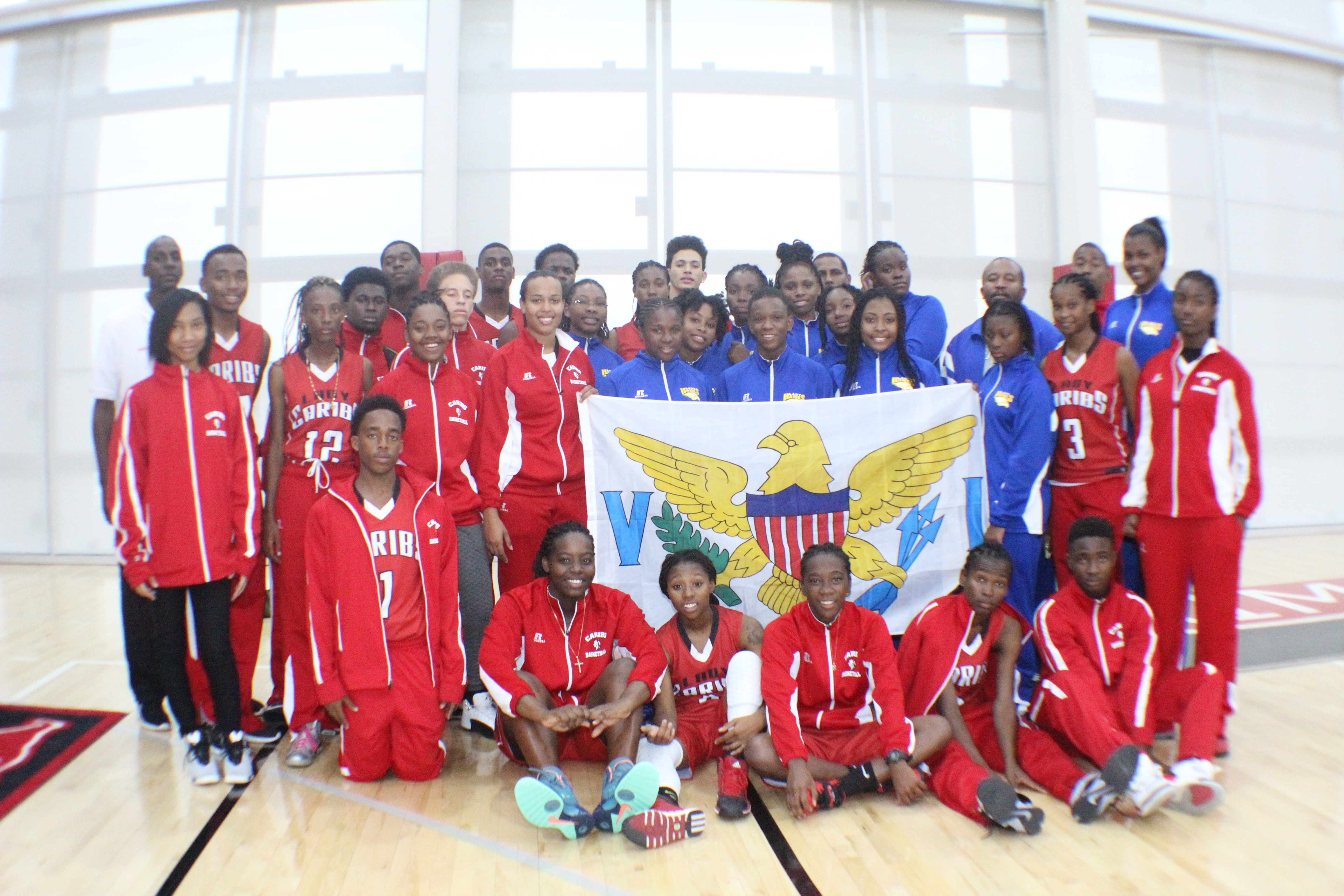 All the girls’ teams in the Christmas Tournament and the Central H.S. boys 