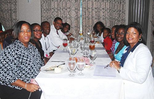 Gov. John deJongh Jr. and wife, Cecile, host summer reading challenge participants aboard the Disney Magic cruise ship on St. Thomas Wednesday (Courtesy Government House).