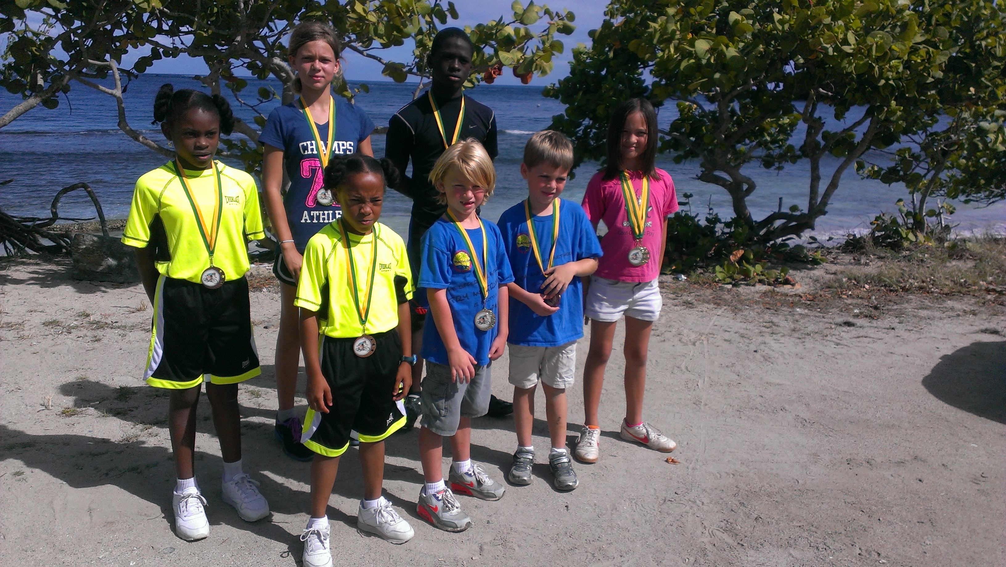 Conch Shell Classic Youth Bike Race participants
