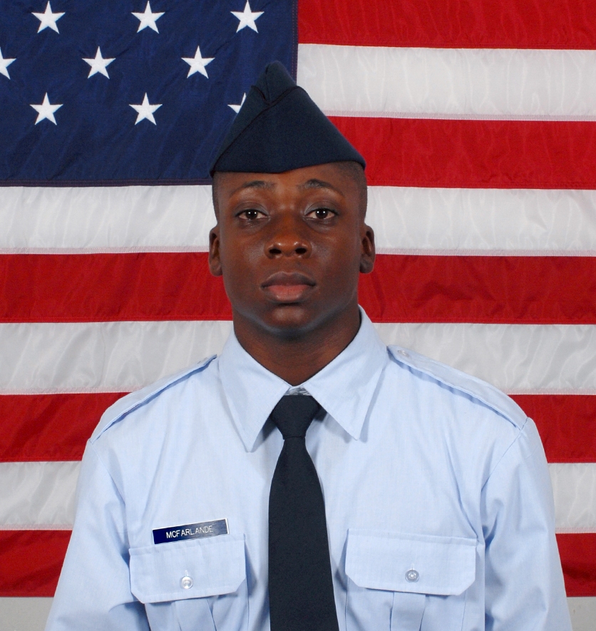 Air National Guard Airman 1st Class Akil A. McFarlande