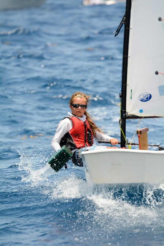 International Optimist Regatta sailor
