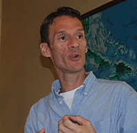 Jason Budsan, president of the V.I. Conservation Society.