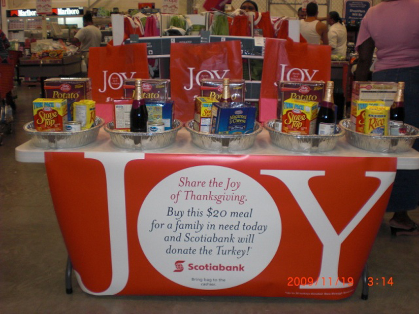 'Share the Joy' Food Drive at Cost-U-Less