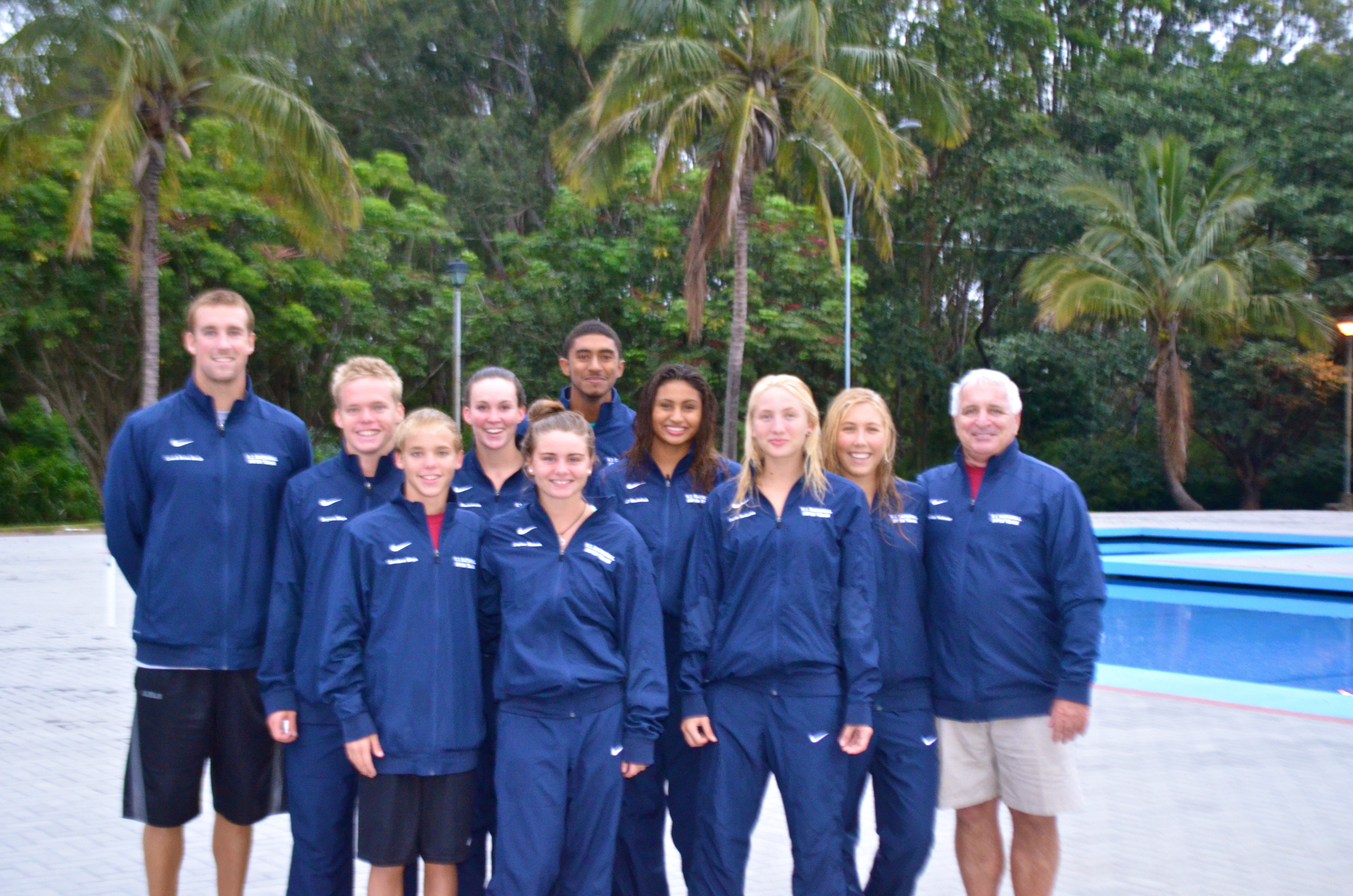 The Virgin Islands National Swim Team 