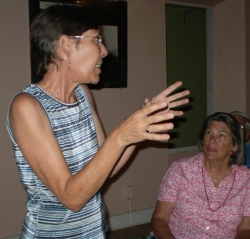 Carol Cramer-Burke gets animated talking about birds.