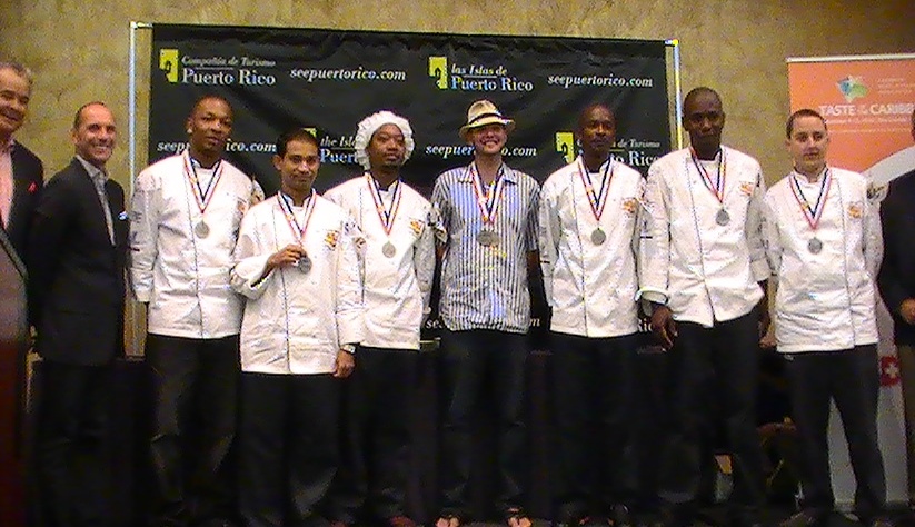 V.I. Culinary Team at Taste of Caribbean Competition