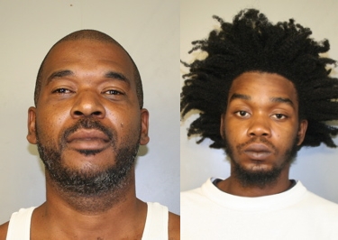 Alexis Doward (left) and Tishawn Samuel.