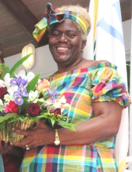 Food Fair Honoree Cleamena Duncan.
