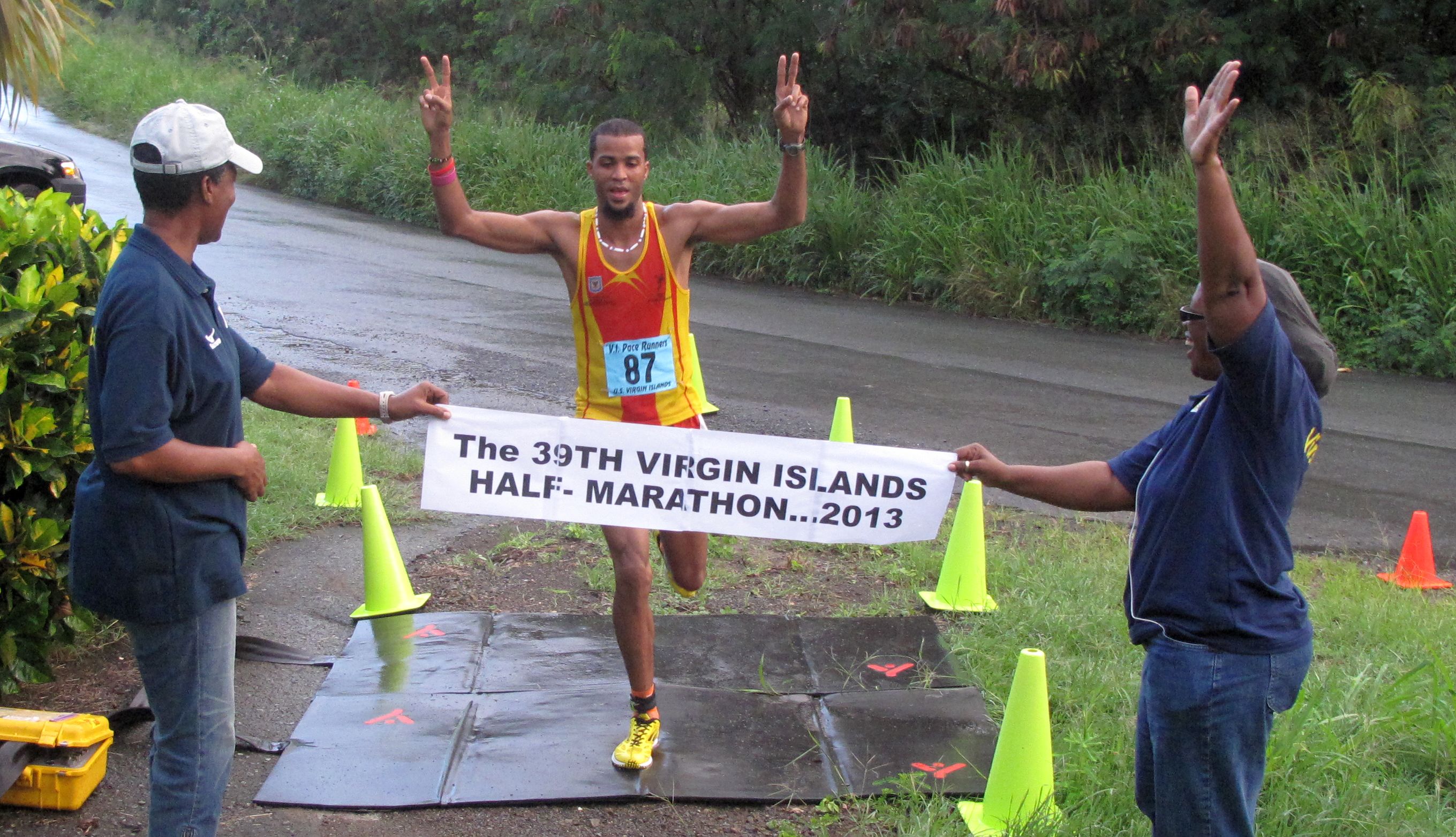 Juan Robles wins St. Croix Half Marathon