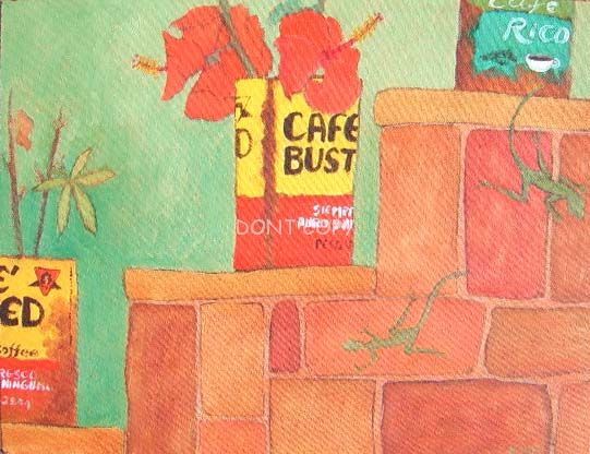 Judith King -- Cafe Busted