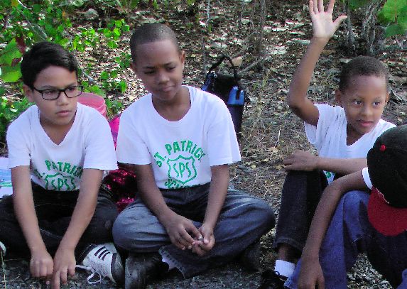 VIEO and SEA program teaches environmental issues to children on St. Croix.