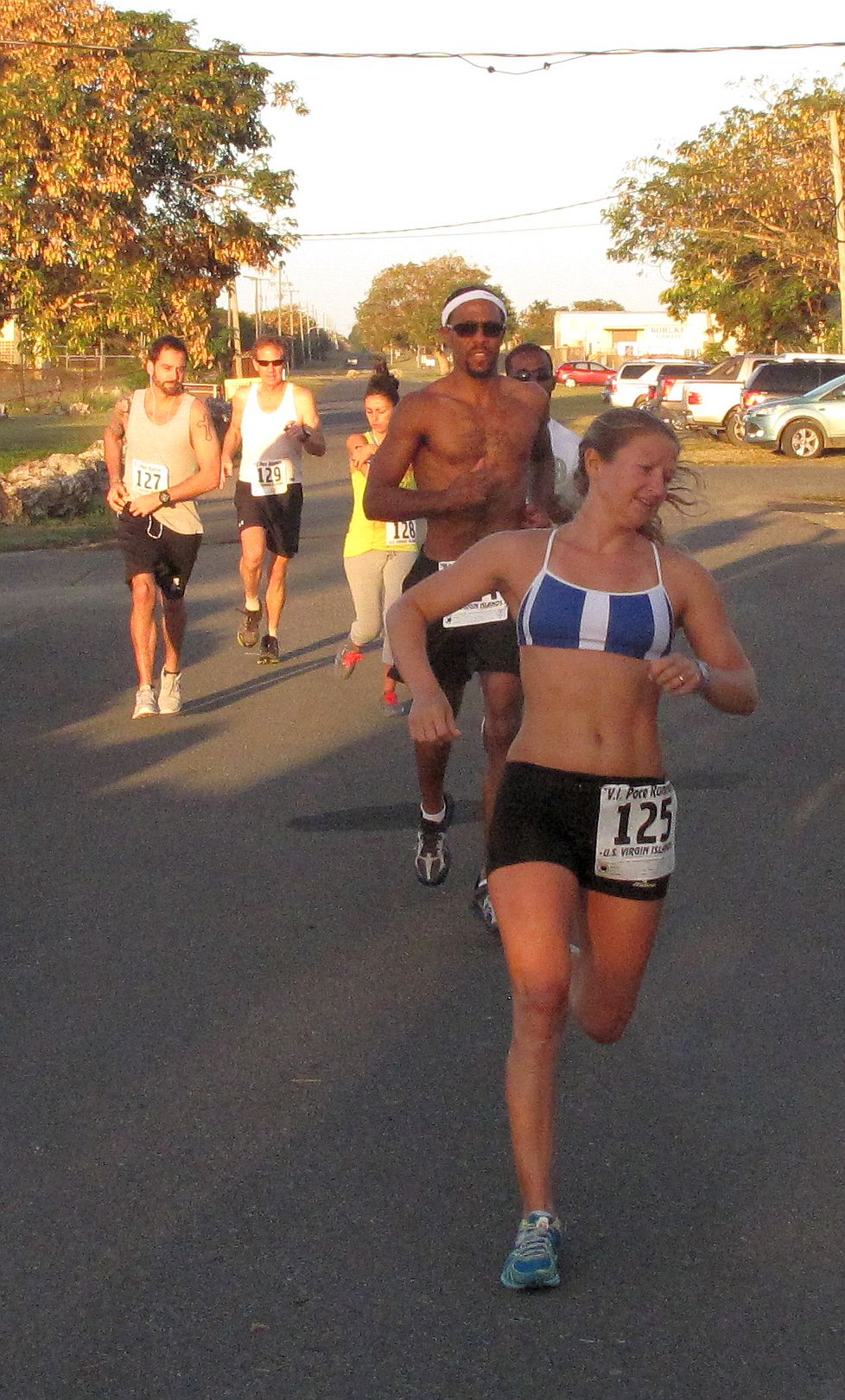 Bridget Klein competing in Flight 64 4-Mile Race