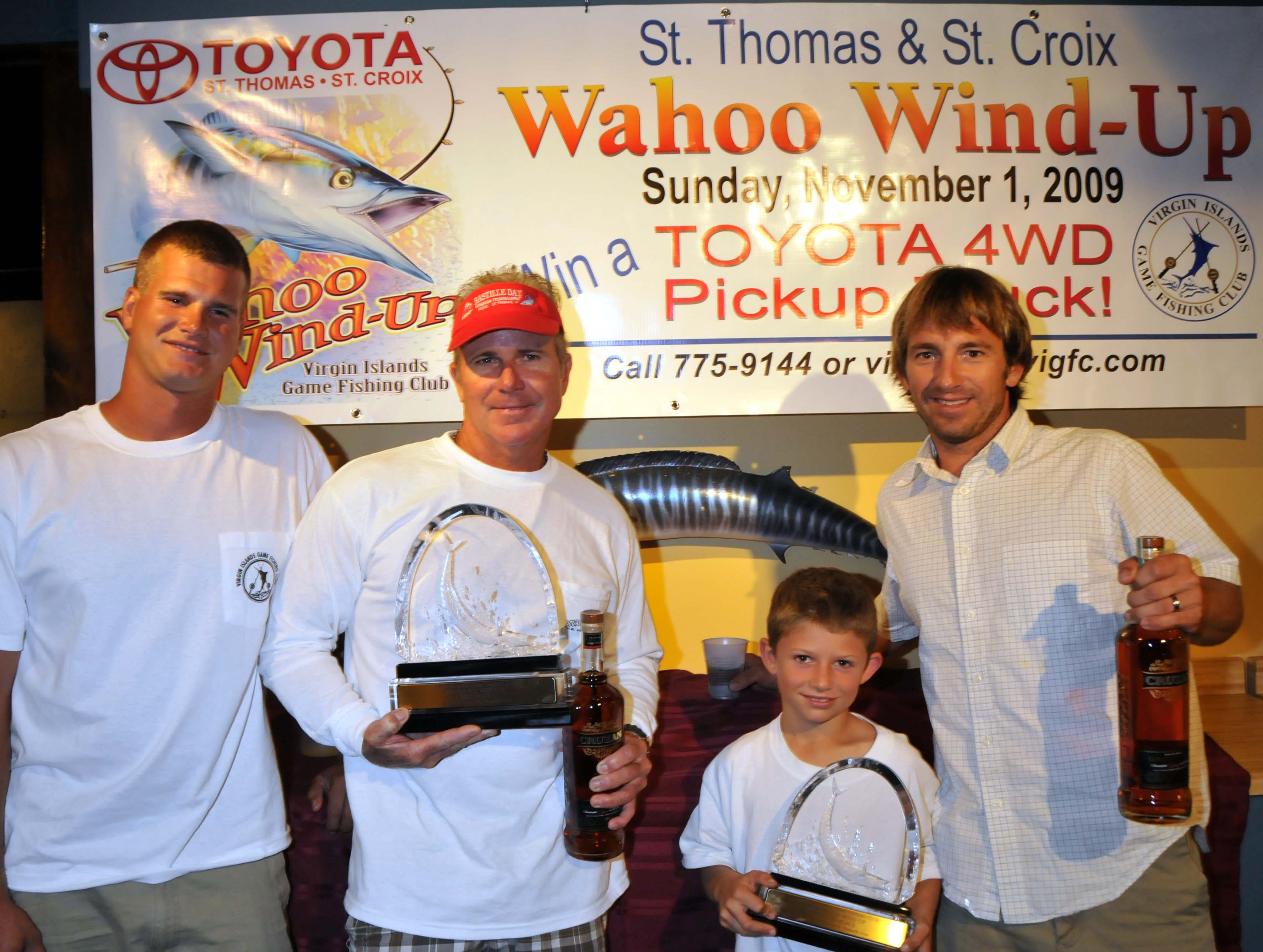 The 2009 Toyota Wahoo Wind-Up: St. Croix's Diaz Is Top Angler; St Thomas'  Gatcliffe Is Second Top Angler – VI Source Network
